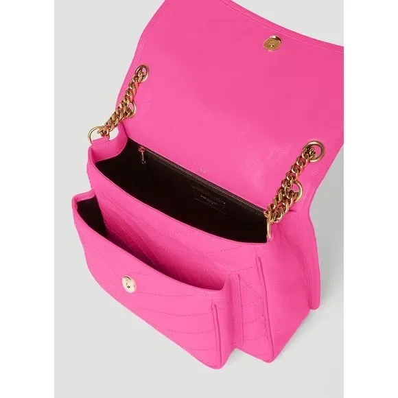 SAINT LAURENT Niki Shoulder Bag in Pink - Picture 7 of 7
